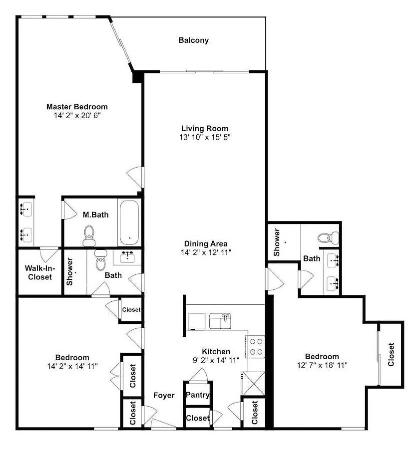 Edgewater Tower III 603 Apartment Panama City Beach 0*,  United States